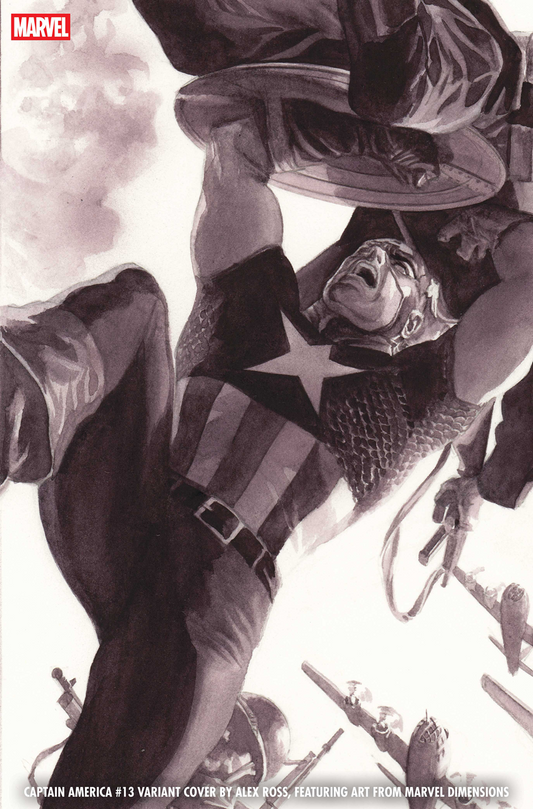 CAPTAIN AMERICA #13 ALEX ROSS MARVEL DIMENSIONS VARIANT (7/15/2026)