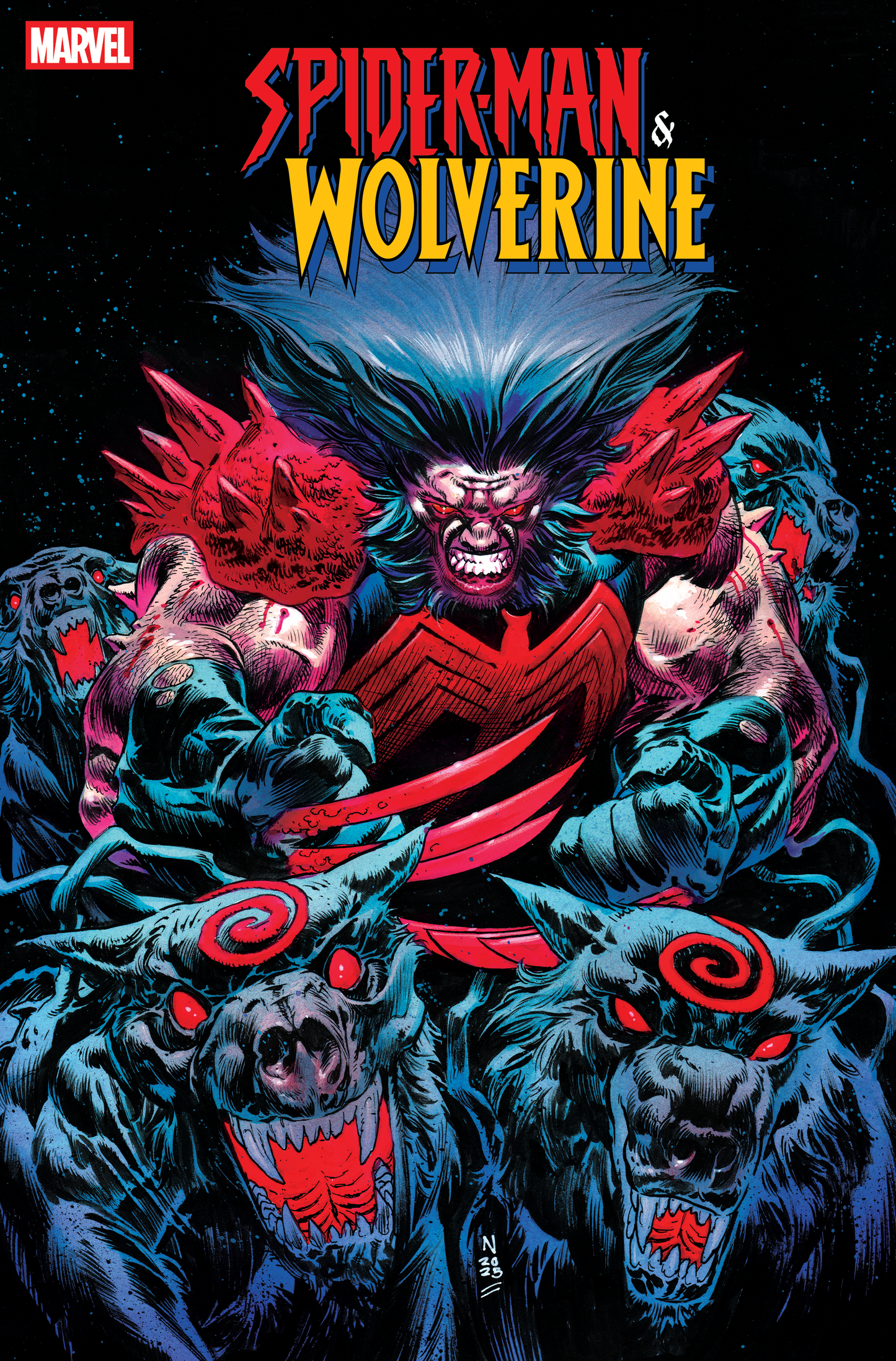 SPIDER-MAN & WOLVERINE #8 NIC KLEIN KNULLIFIED VARIANT (12/10/2025)