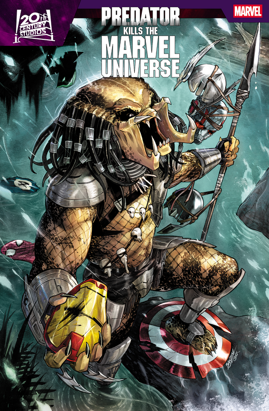 PREDATOR KILLS THE MARVEL UNIVERSE #1 MICHELE BANDINI FOIL VARIANT (8/13/2025)