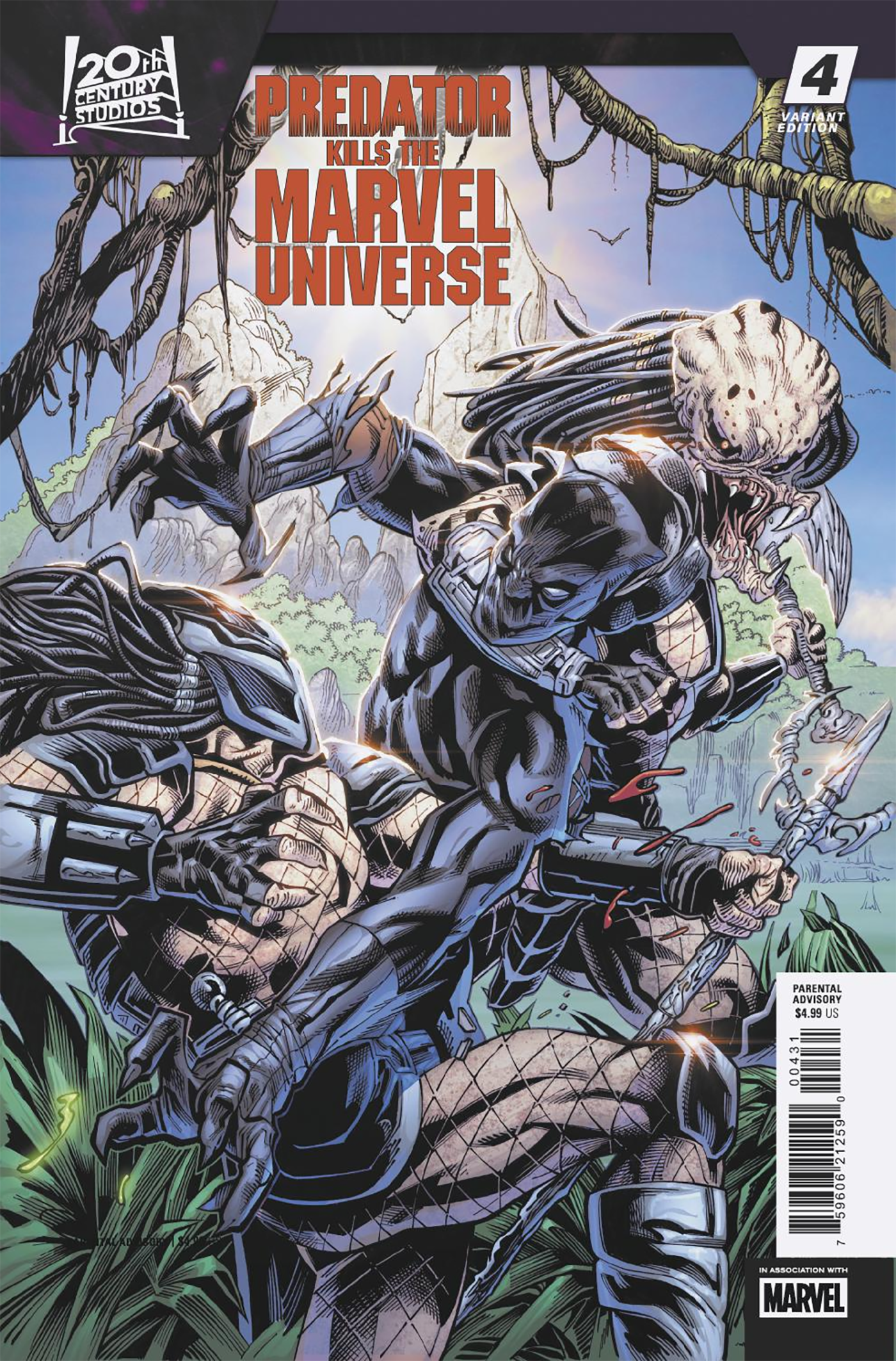PREDATOR KILLS THE MARVEL UNIVERSE #4 CHRIS CAMPANA VARIANT (11/19/2025)
