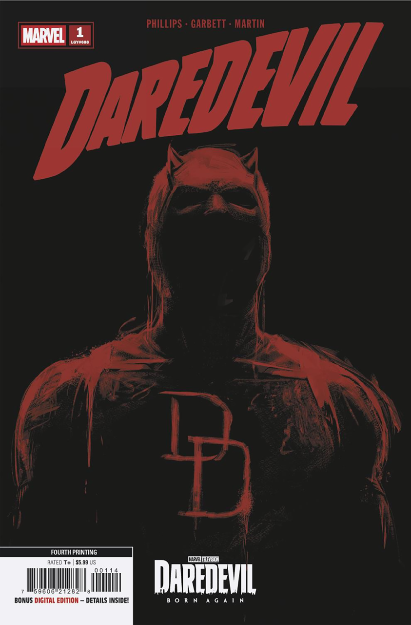 DAREDEVIL #1 MARVEL TELEVISION 4TH PRINTING VARIANT (7/29/2026)