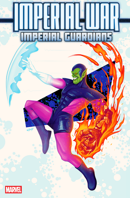 IMPERIAL WAR: IMPERIAL GUARDIANS #1 DOALY SUPER-SKRULL VARIANT (10/8/2025)
