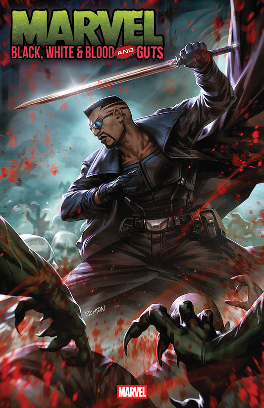 MARVEL: BLACK, WHITE & BLOOD AND GUTS #1 DERRICK CHEW VARIANT (10/8/2025)