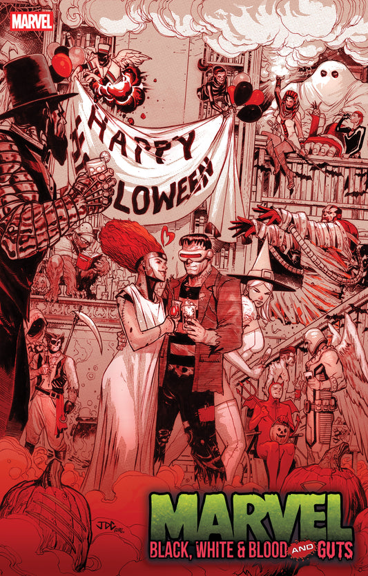 MARVEL: BLACK, WHITE & BLOOD AND GUTS #1 JOSHUA CASSARA VARIANT (10/8/2025)