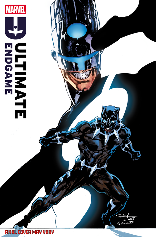 ULTIMATE ENDGAME #3 JONAS SCHARF BLACK PANTHER VARIANT (3/25/2026)