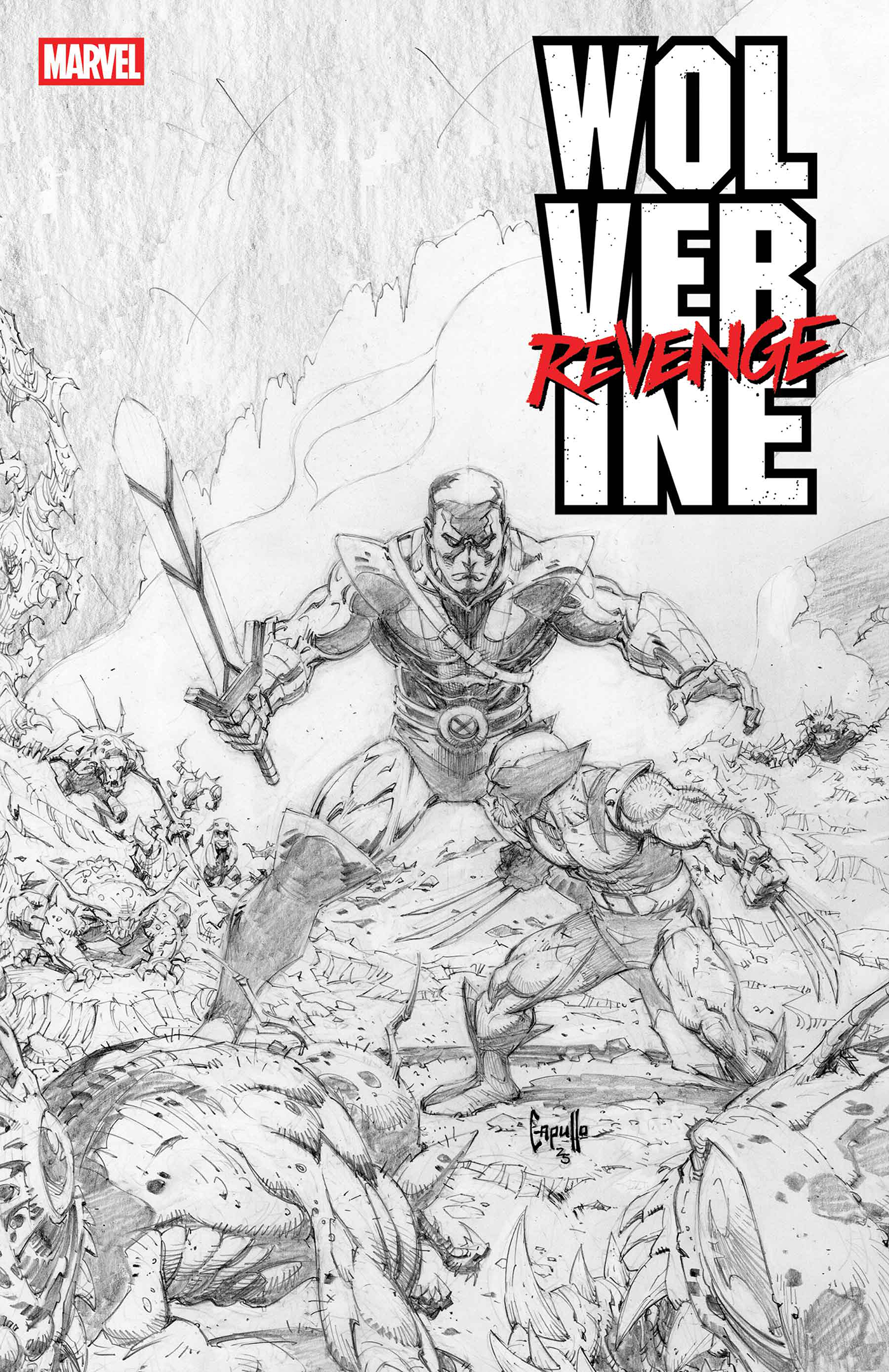 WOLVERINE: REVENGE - RED BAND: RAW - BLACK & WHITE EDITION #5 [POLYBAGGED] (11/12/2025)