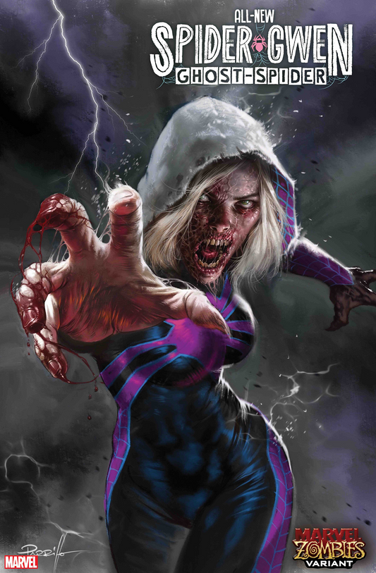 ALL-NEW SPIDER-GWEN: THE GHOST-SPIDER #3 LUCIO PARRILLO MARVEL ZOMBIES VARIANT (10/29/2025)