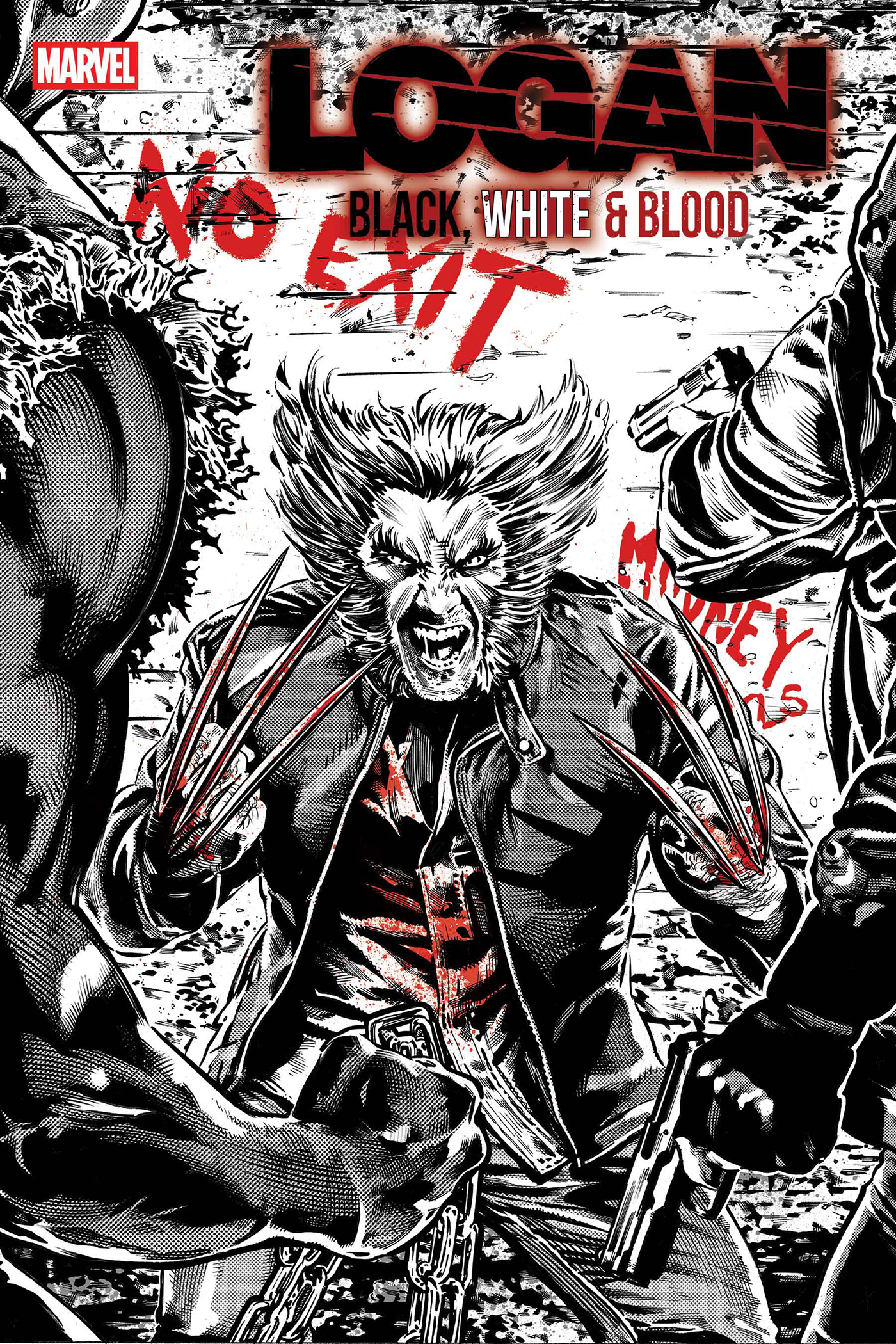 LOGAN: BLACK, WHITE & BLOOD #2 STEPHEN MOONEY VARIANT (2/4/2026)