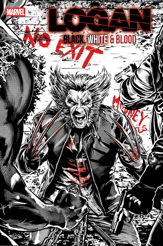 LOGAN: BLACK, WHITE & BLOOD #2 STEPHEN MOONEY VARIANT (2/4/2026)