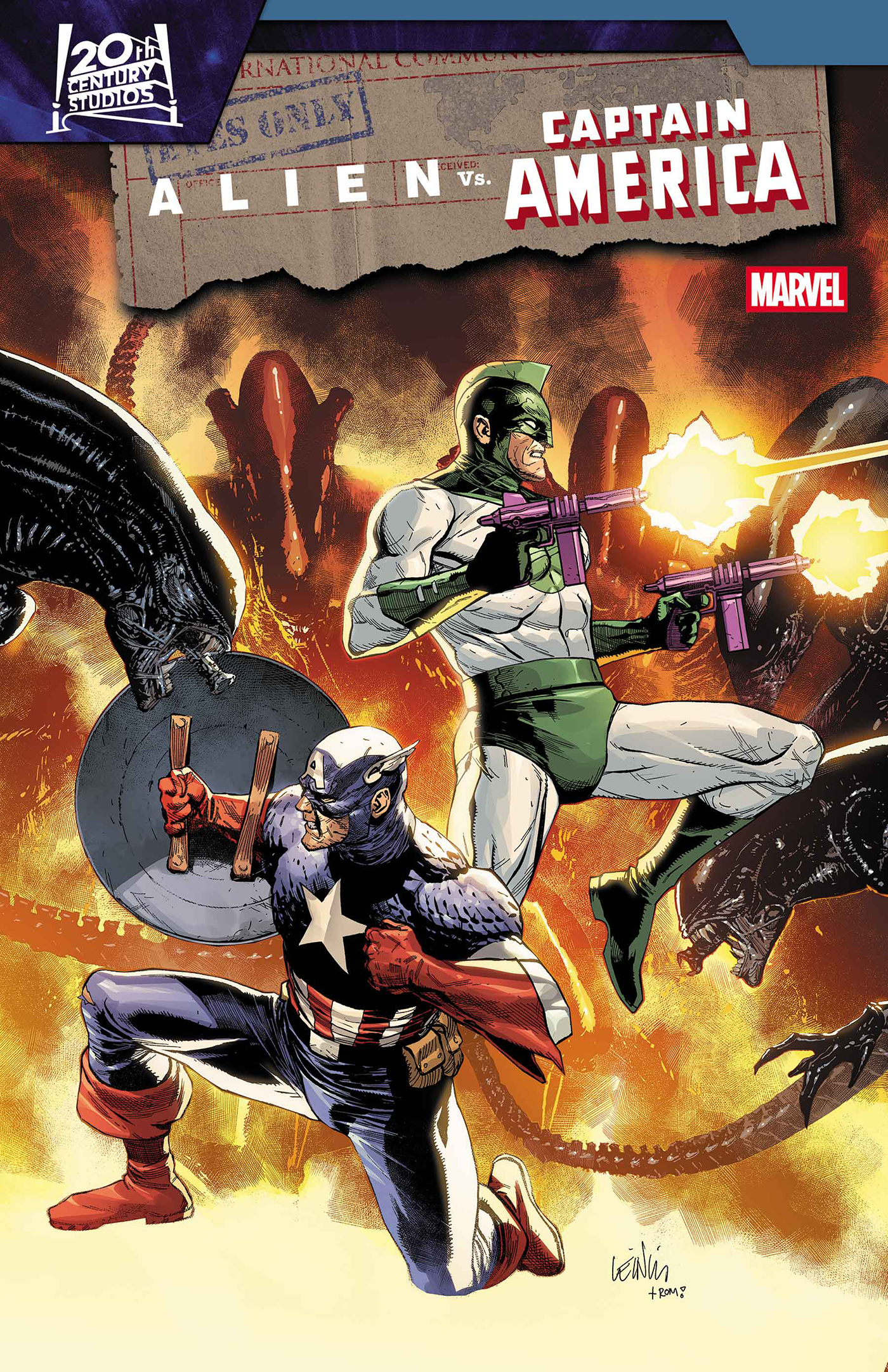 ALIEN VS. CAPTAIN AMERICA #3 (1/21/2026)