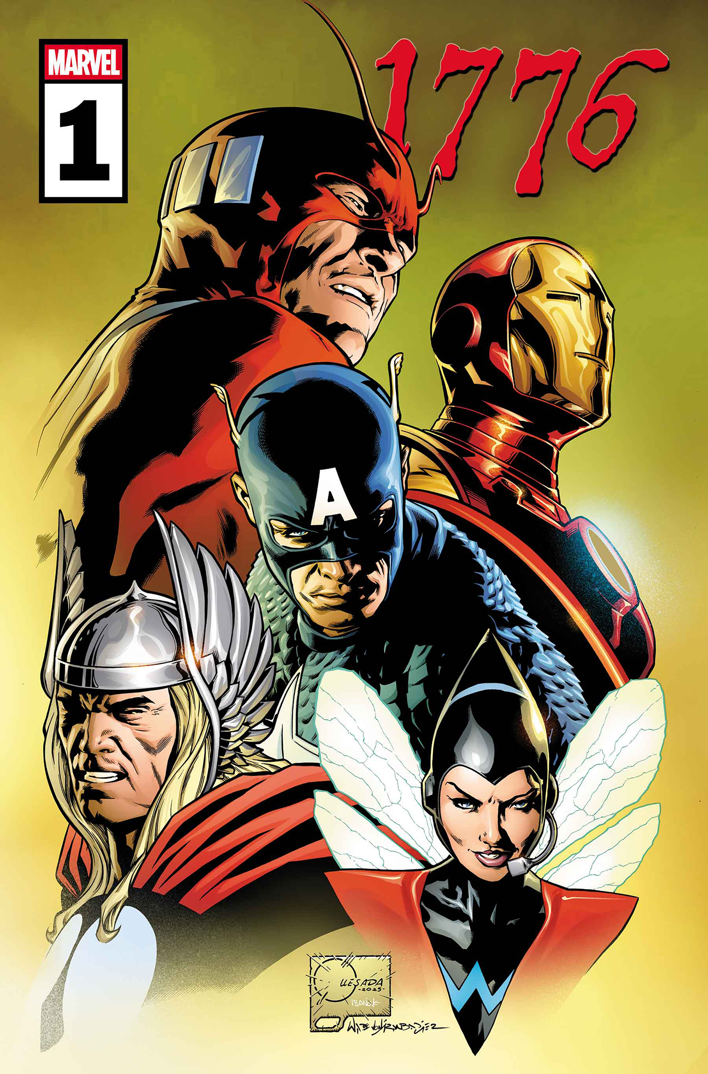 1776 #1 JOE QUESADA AVENGERS VARIANT (11/12/2025)