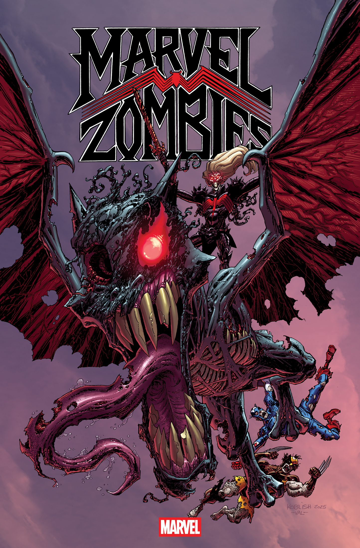 MARVEL ZOMBIES: RED BAND #5 SCOTT KOBLISH RETRO ZOMBIE VARIANT [POLYBAGGED] (1/28/2026)