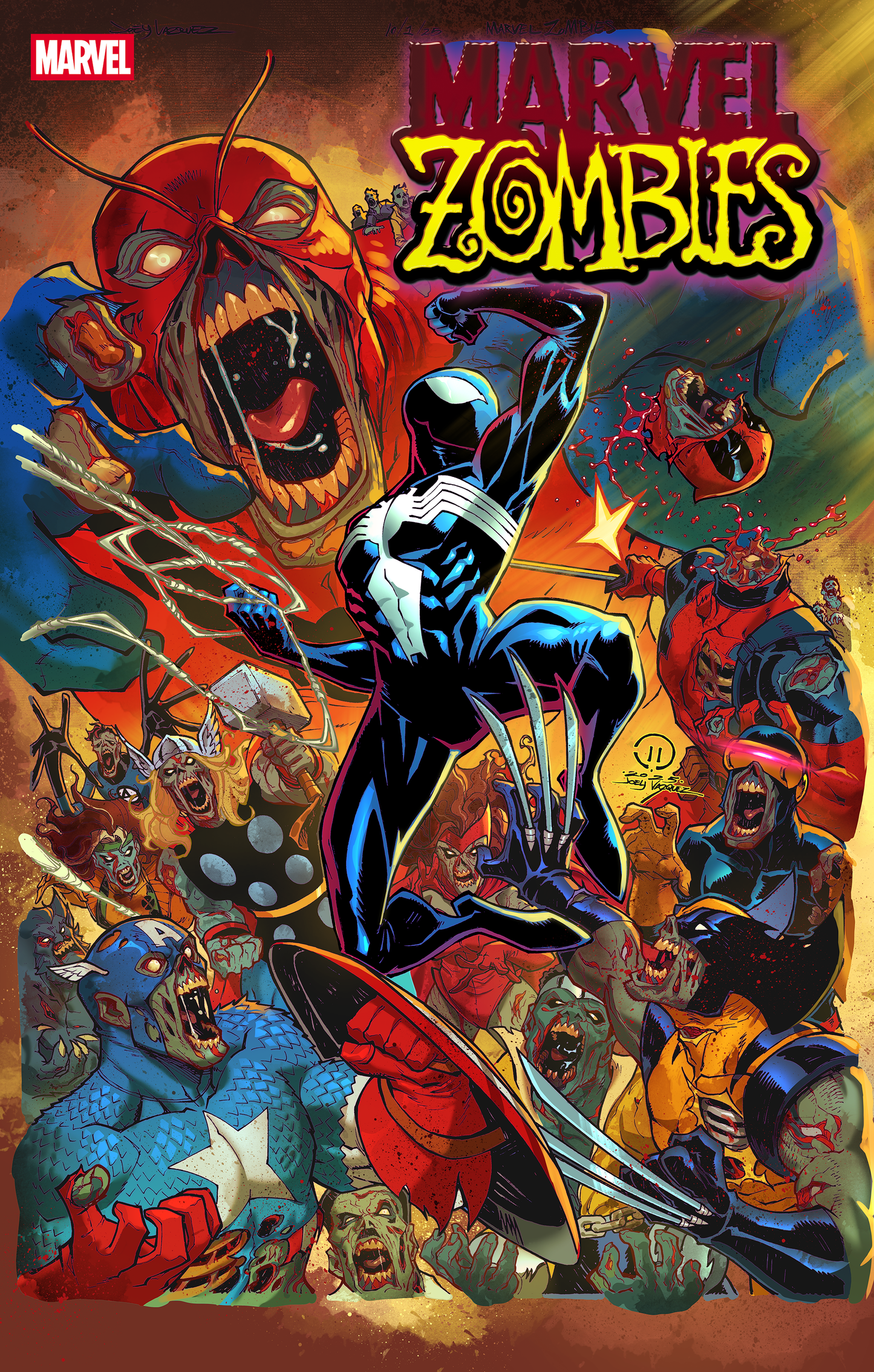 MARVEL ZOMBIES: RED BAND #5 JOEY VASQUEZ VARIANT [POLYBAGGED] (1/28/2026)