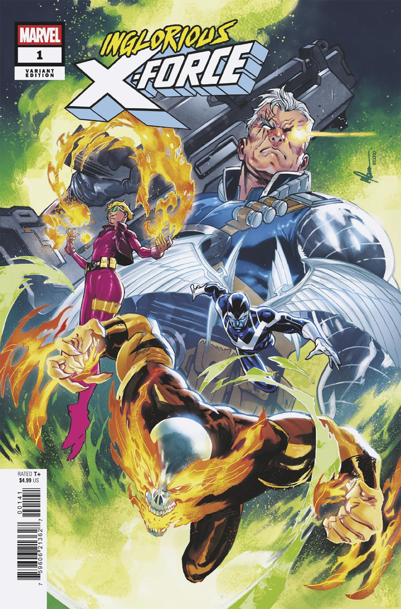 INGLORIOUS X-FORCE #1 FRANCESCO MANNA VARIANT (1/21/2026)