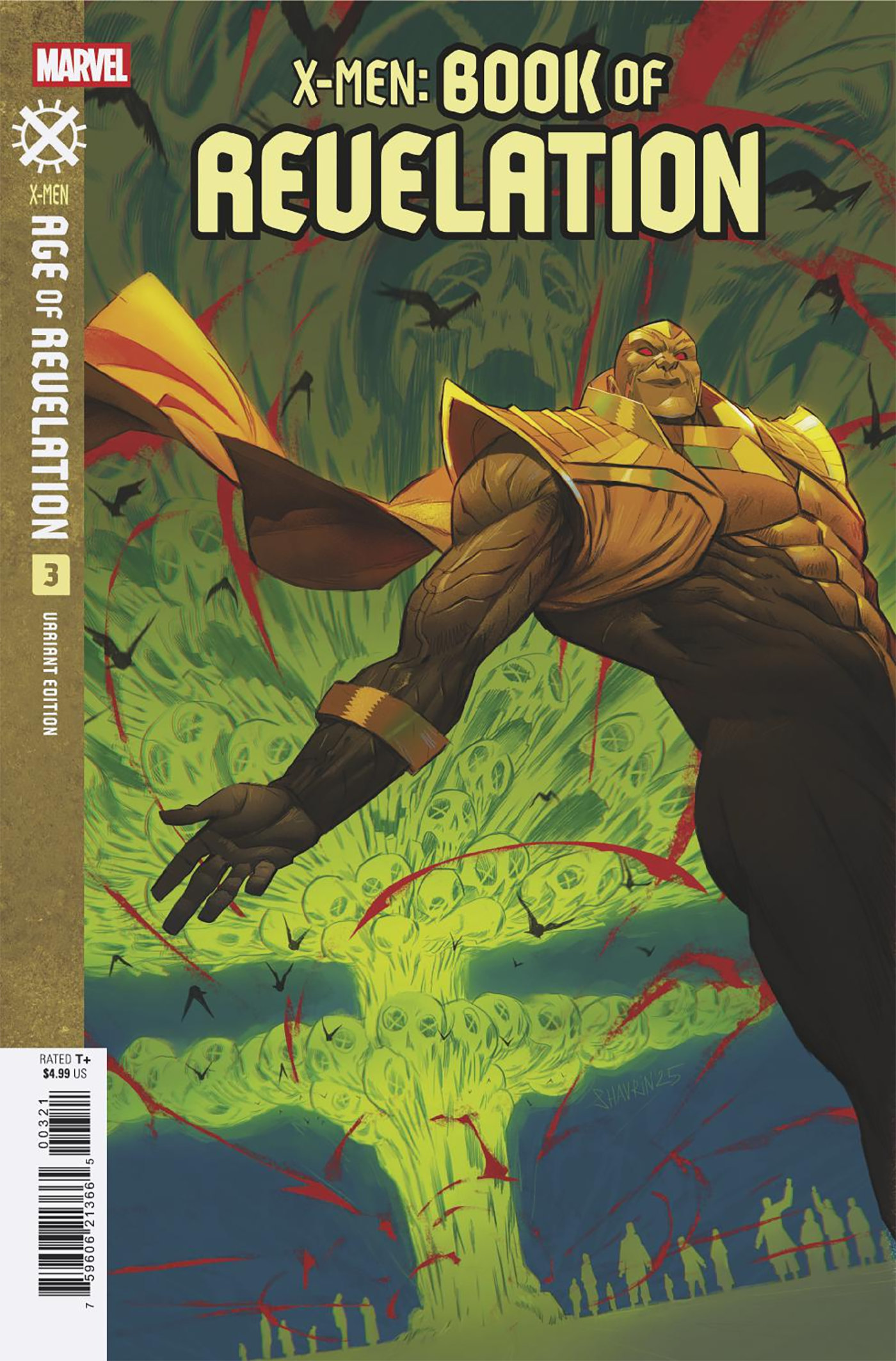 X-MEN: BOOK OF REVELATION #3 IVAN SHAVRIN VARIANT (12/17/2025)