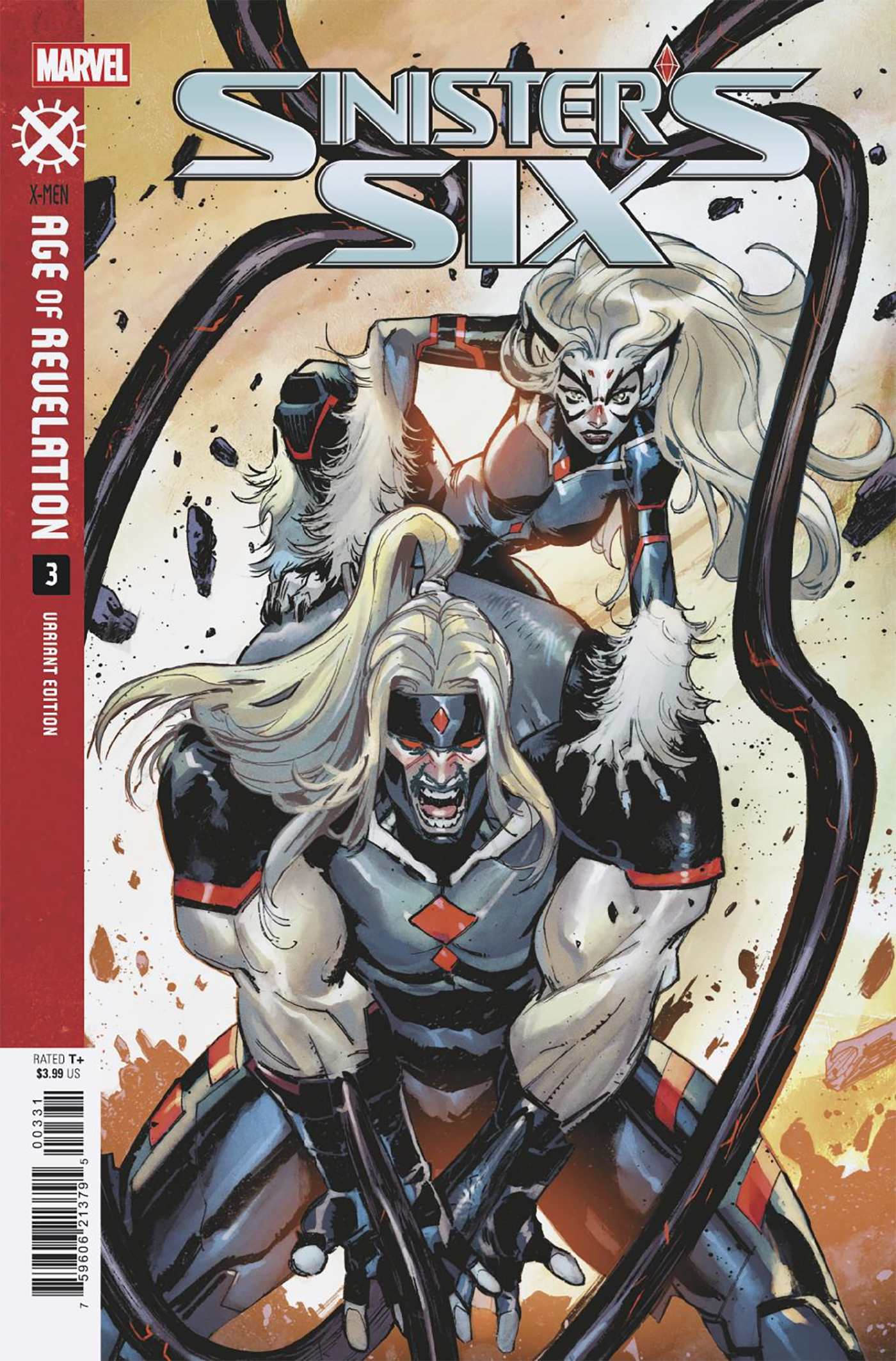 SINISTER'S SIX #3 MATTEO LOLLI VARIANT (12/10/2025)
