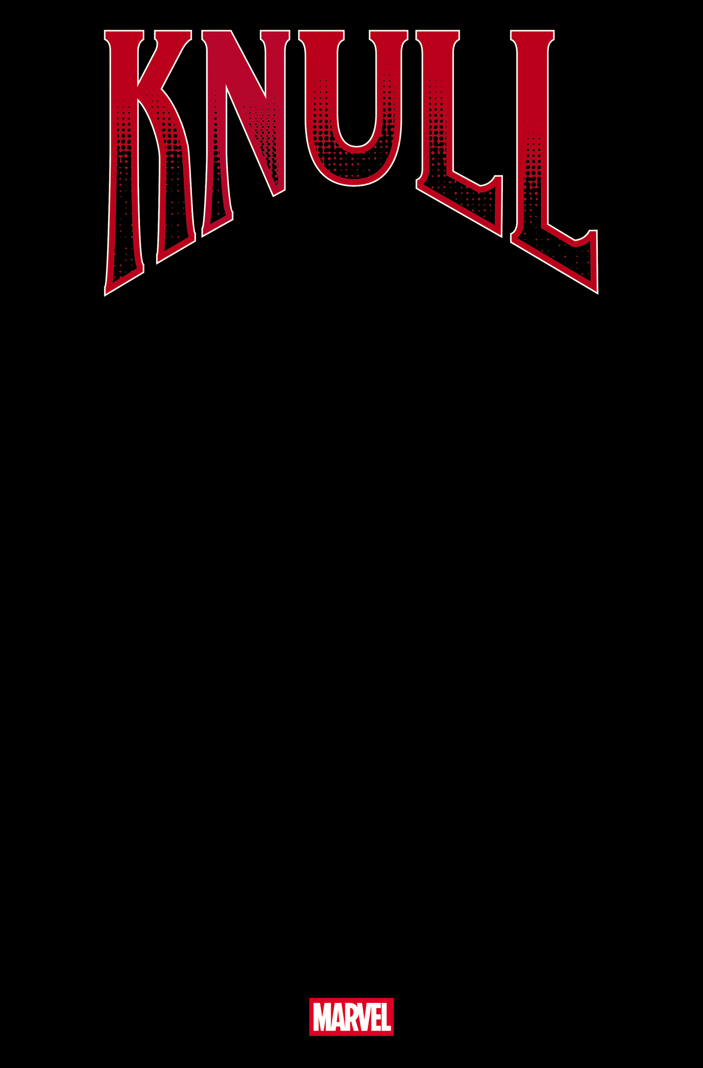 KNULL #1 BLACK BLANK COVER VARIANT (1/14/2026)