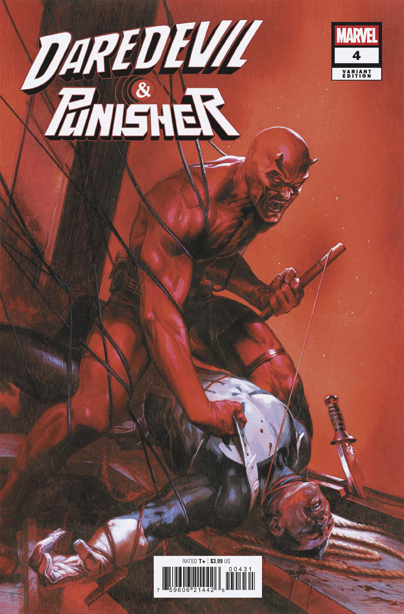 DAREDEVIL/PUNISHER: THE DEVIL'S TRIGGER #4 GABRIELE DELL'OTTO VARIANT (2/18/2026)
