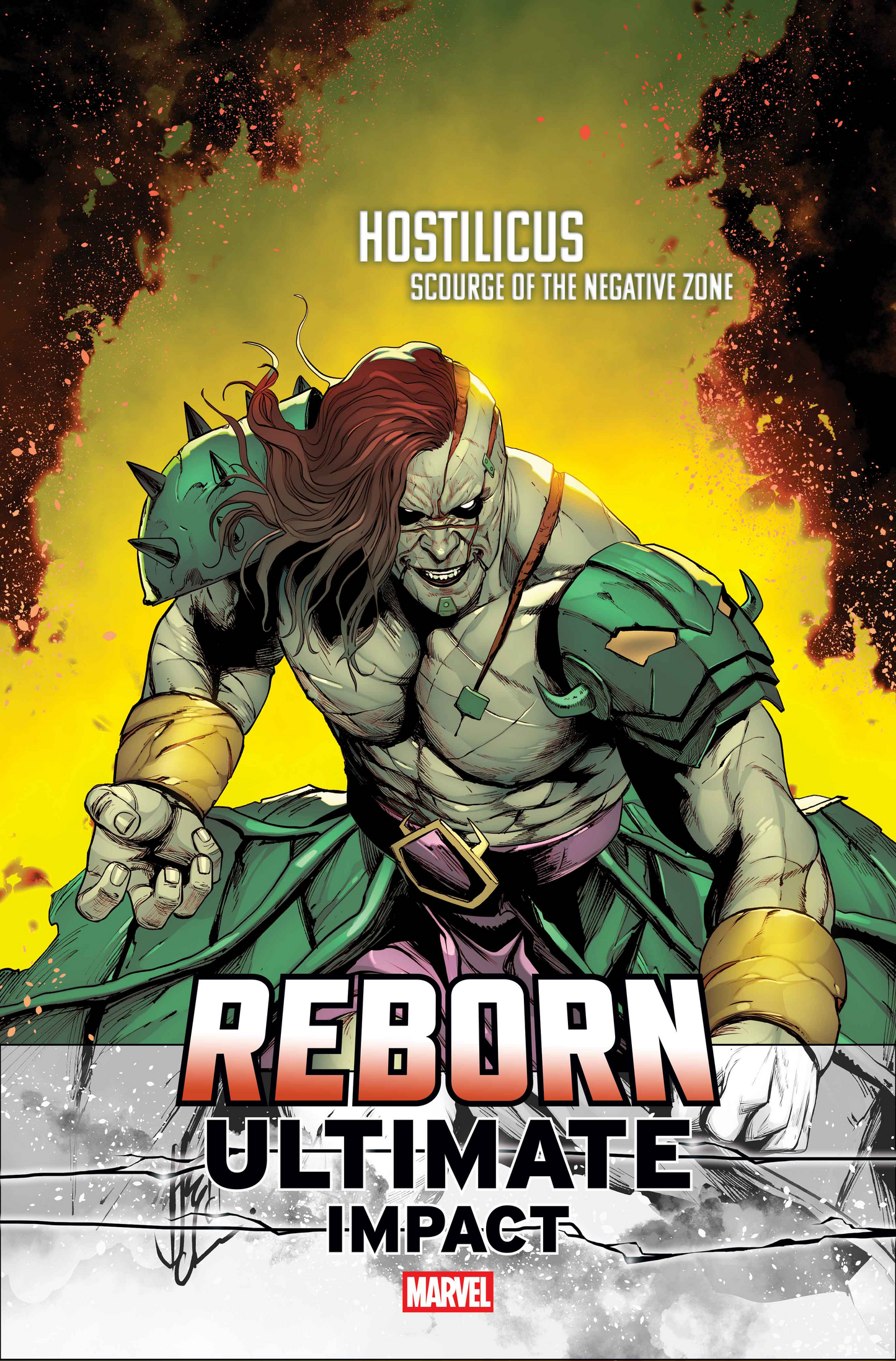 ULTIMATE IMPACT: REBORN #1 STEFANO CASELLI HOSTILICUS FIRST APPEARANCE VARIANT B (5/20/2026)