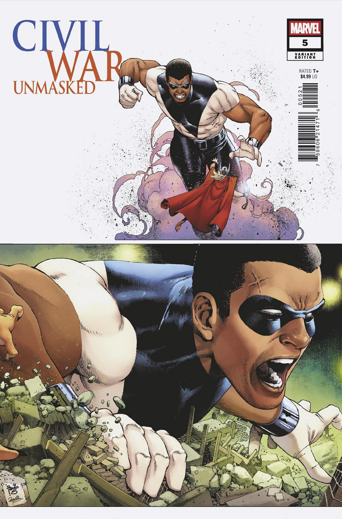 CIVIL WAR: UNMASKED #5 PAULO SIQUEIRA 5-PART CONNECTING VARIANT (9/16/2026)