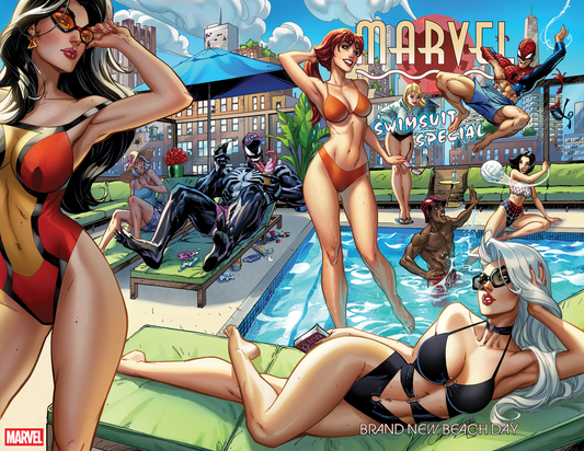 MARVEL SWIMSUIT SPECIAL: BRAND NEW BEACH DAY #1 WRAPAROUND COVER (7/1/2026)