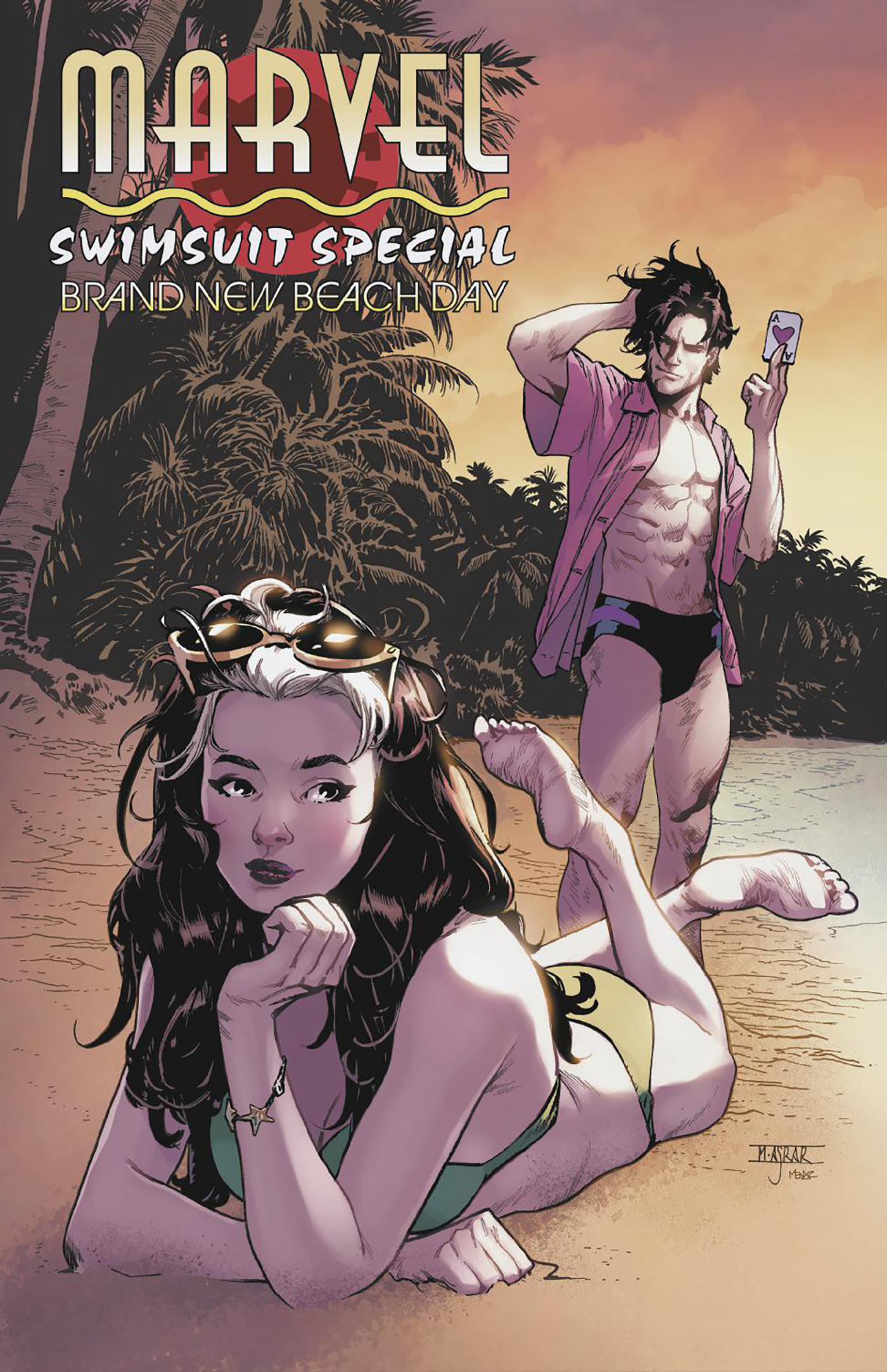 MARVEL SWIMSUIT SPECIAL: BRAND NEW BEACH DAY #1 MAHMUD ASRAR FOIL VARIANT (7/1/2026)