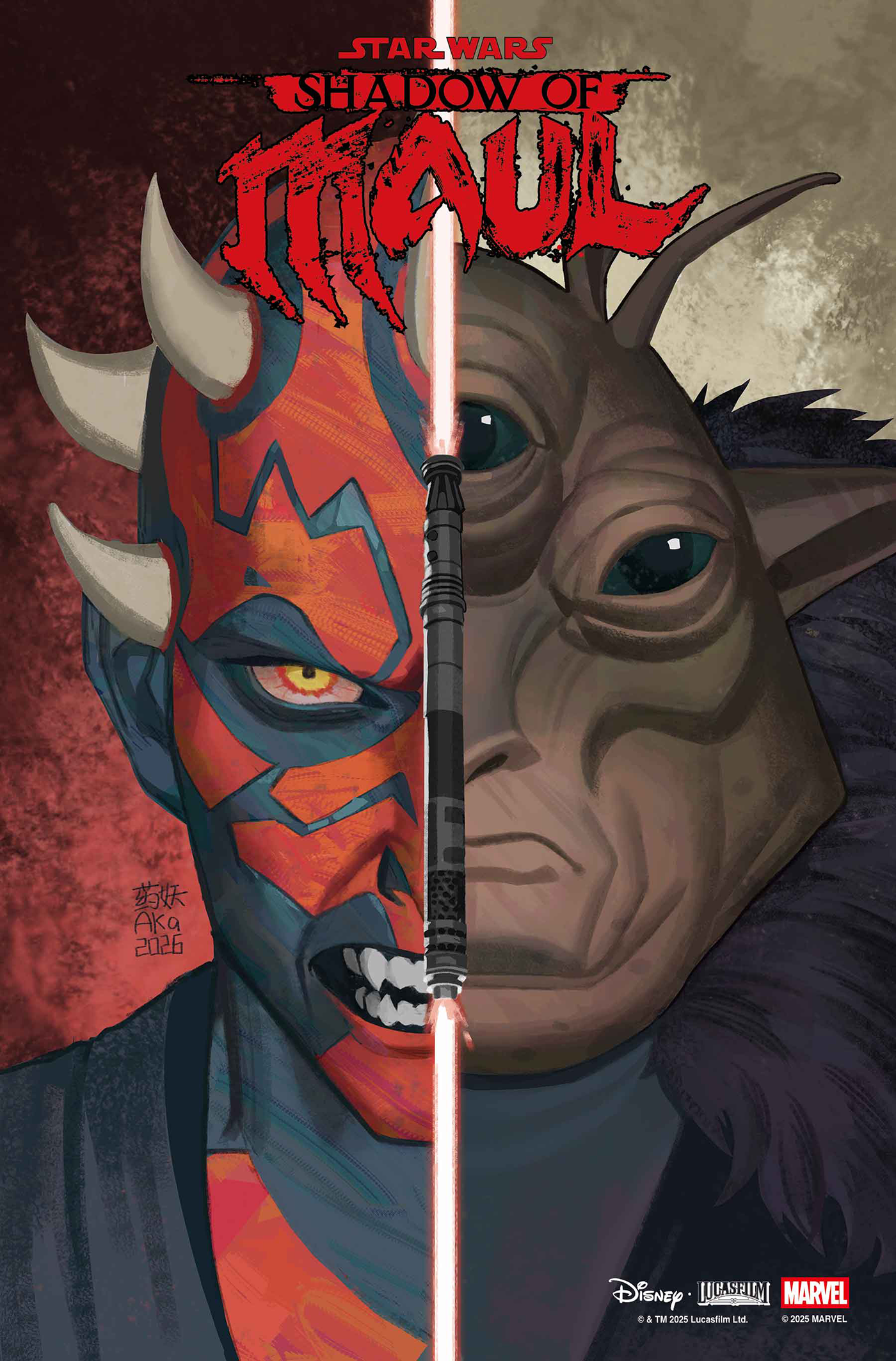 STAR WARS: SHADOW OF MAUL #4 AKA HEADSHOT VIRGIN VARIANT (6/10/2026)
