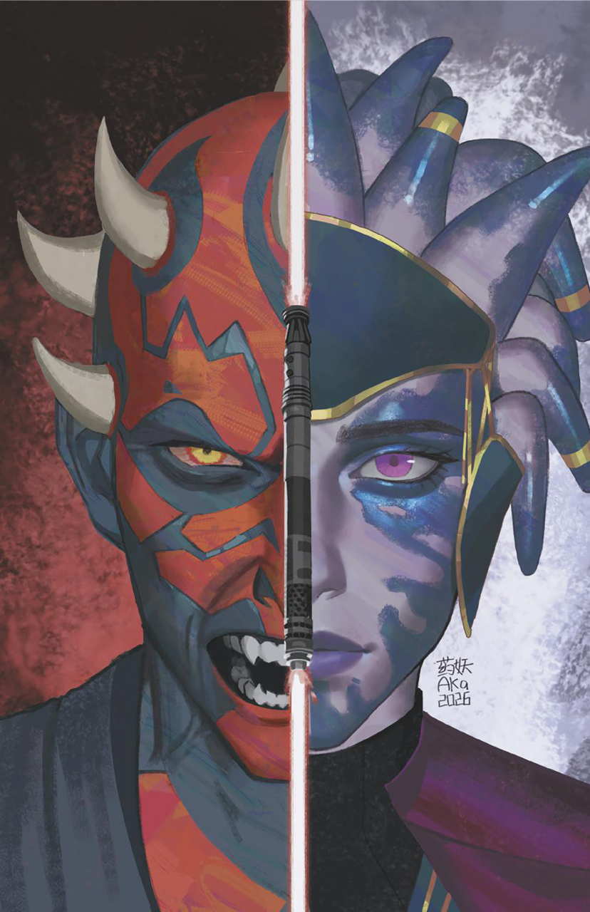 STAR WARS: SHADOW OF MAUL #5 AKA HEADSHOT VIRGIN VARIANT (7/8/2026)