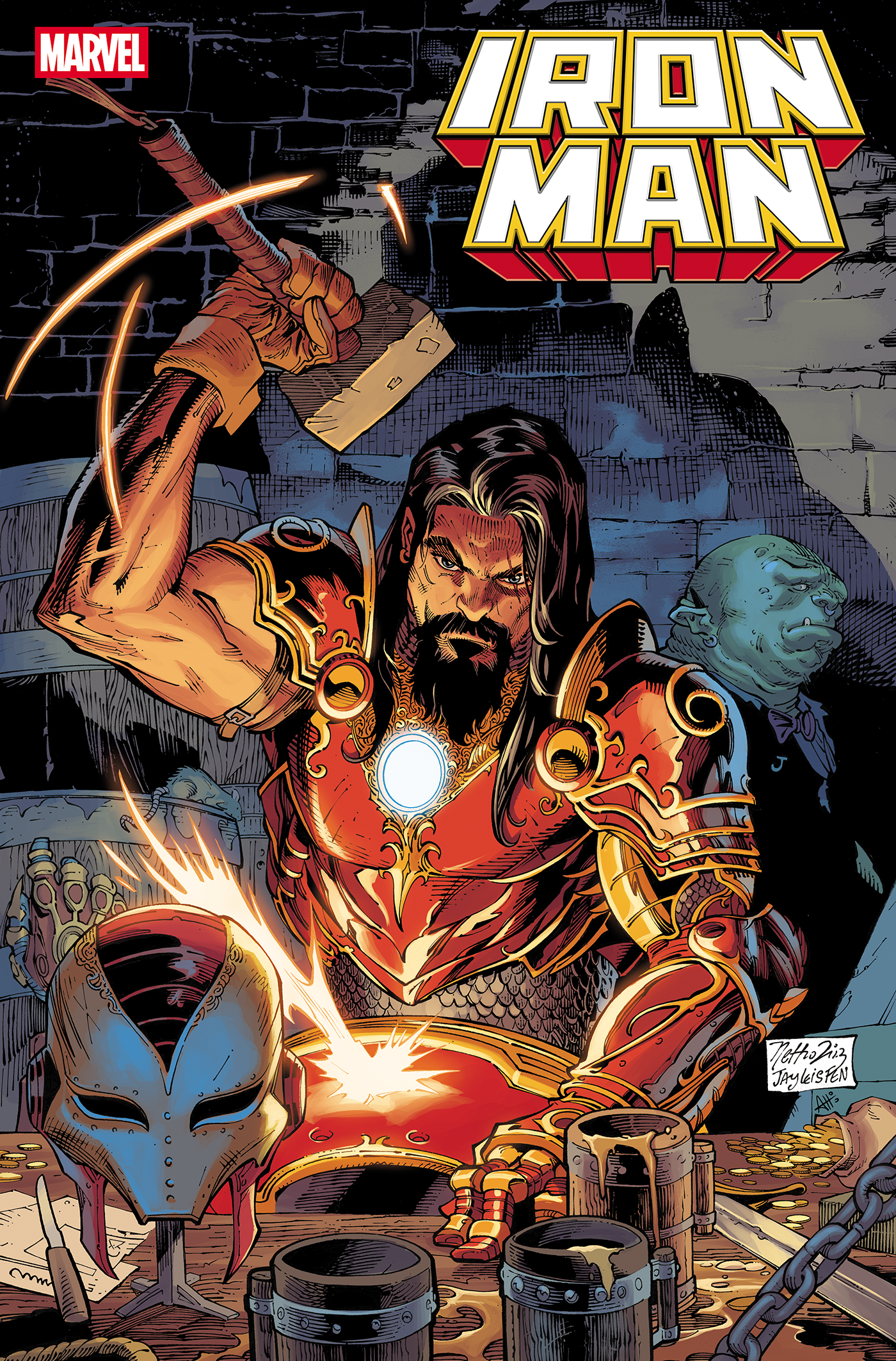 IRON MAN #8 NETHO DIAZ ISEKAI VARIANT (8/5/2026)