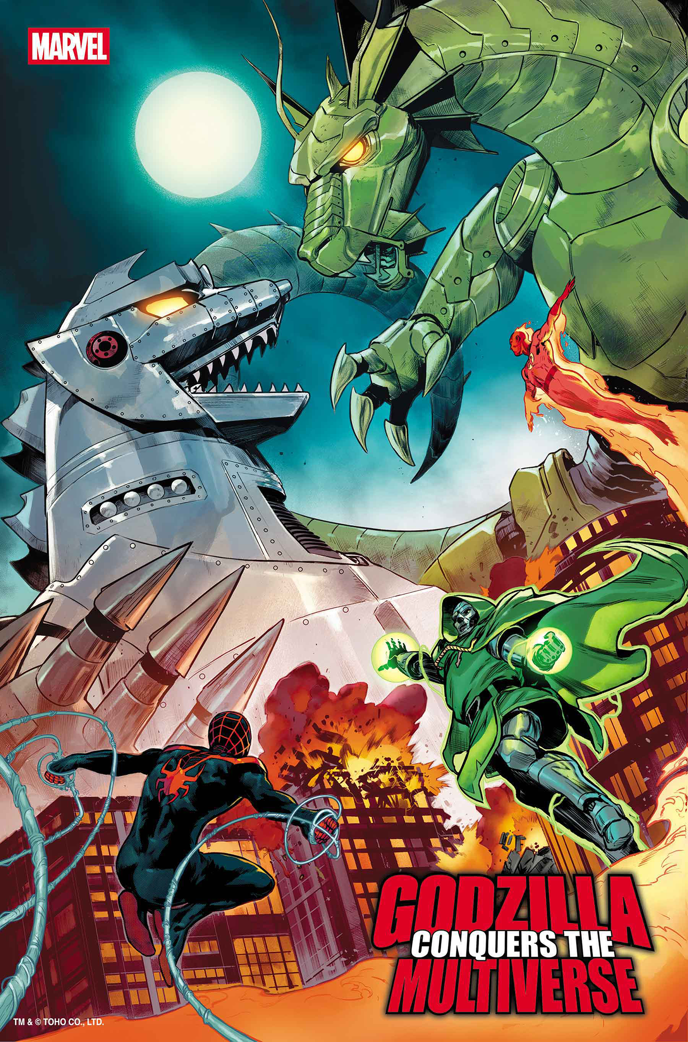 GODZILLA CONQUERS THE MULTIVERSE #1 JUAN FRIGERI FOIL VARIANT (7/22/2026)