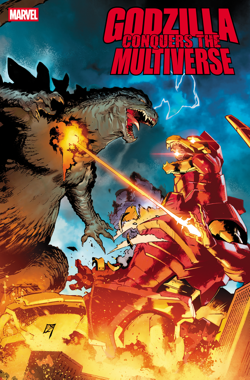 GODZILLA CONQUERS THE MULTIVERSE #2 C.F. VILLA HEISEI VS MARVEL VARIANT (8/26/2026)