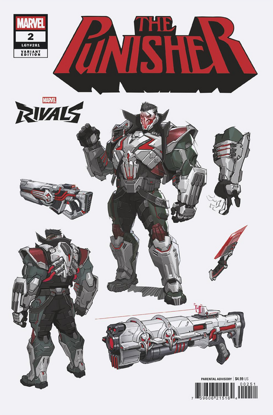 PUNISHER #2 NETEASE GAMES MARVEL RIVALS VARIANT (3/25/2026)