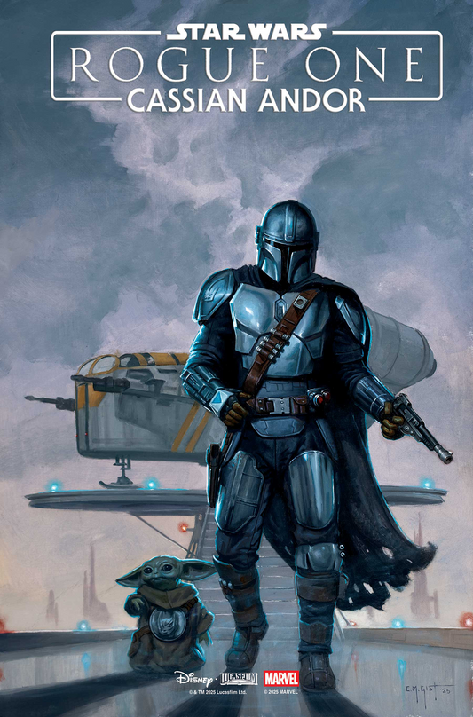 STAR WARS: ROGUE ONE - CASSIAN ANDOR #1 E.M. GIST MANDALORIAN & GROGU VARIANT (5/6/2026)