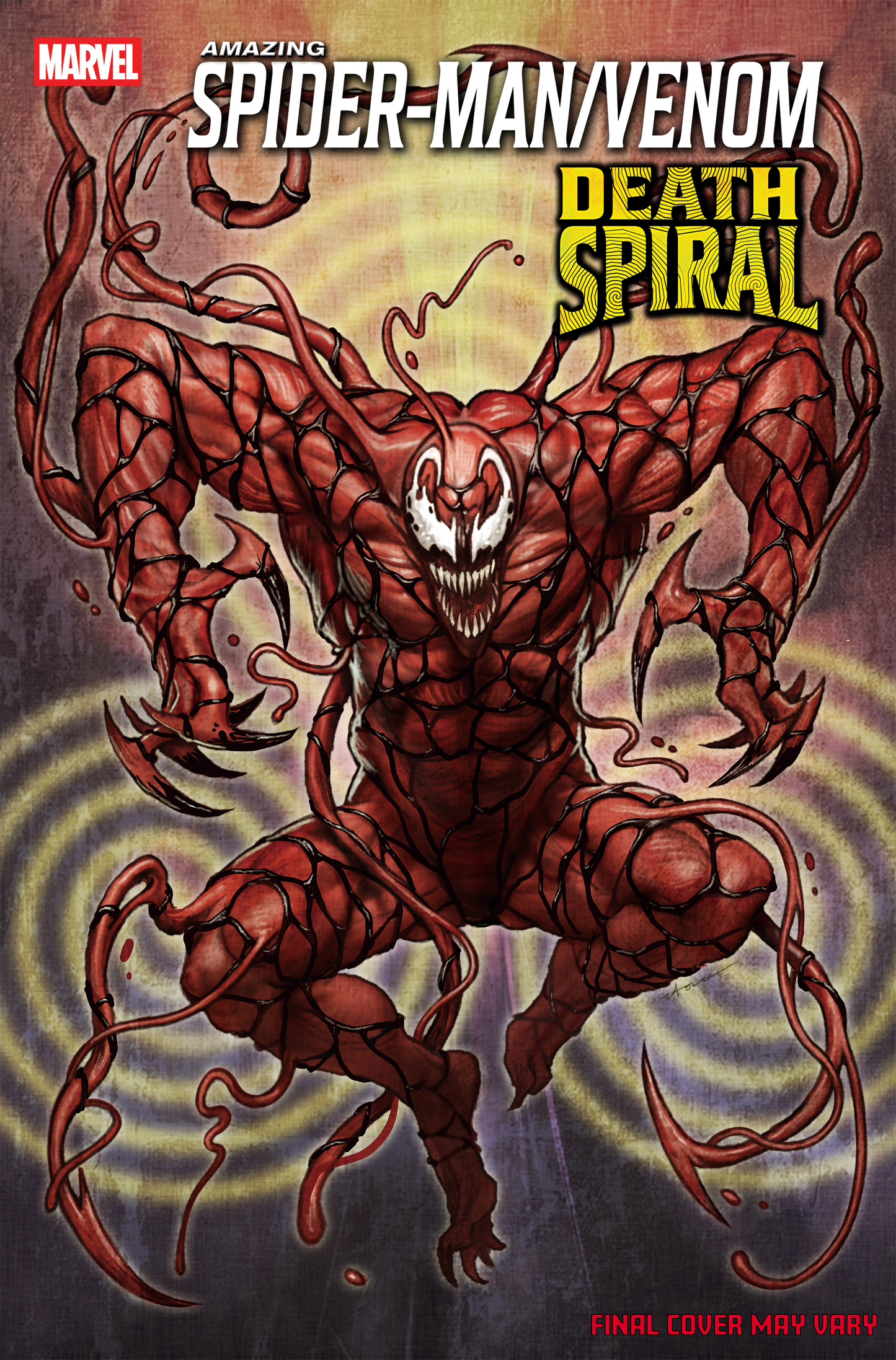 AMAZING SPIDER-MAN/VENOM: DEATH SPIRAL #1 STONEHOUSE CARNAGE VARIANT (2/25/2026)