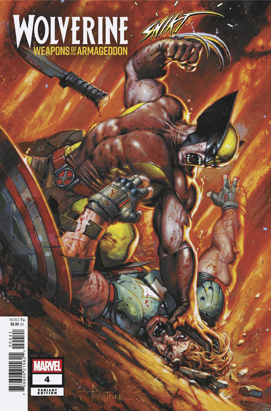 WOLVERINE: WEAPONS OF ARMAGEDDON #4 DAVIDE PARATORE VARIANT (5/20/2026)