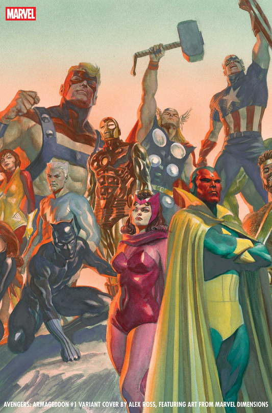 AVENGERS: ARMAGEDDON #1 ALEX ROSS MARVEL DIMENSIONS VARIANT (6/10/2026)