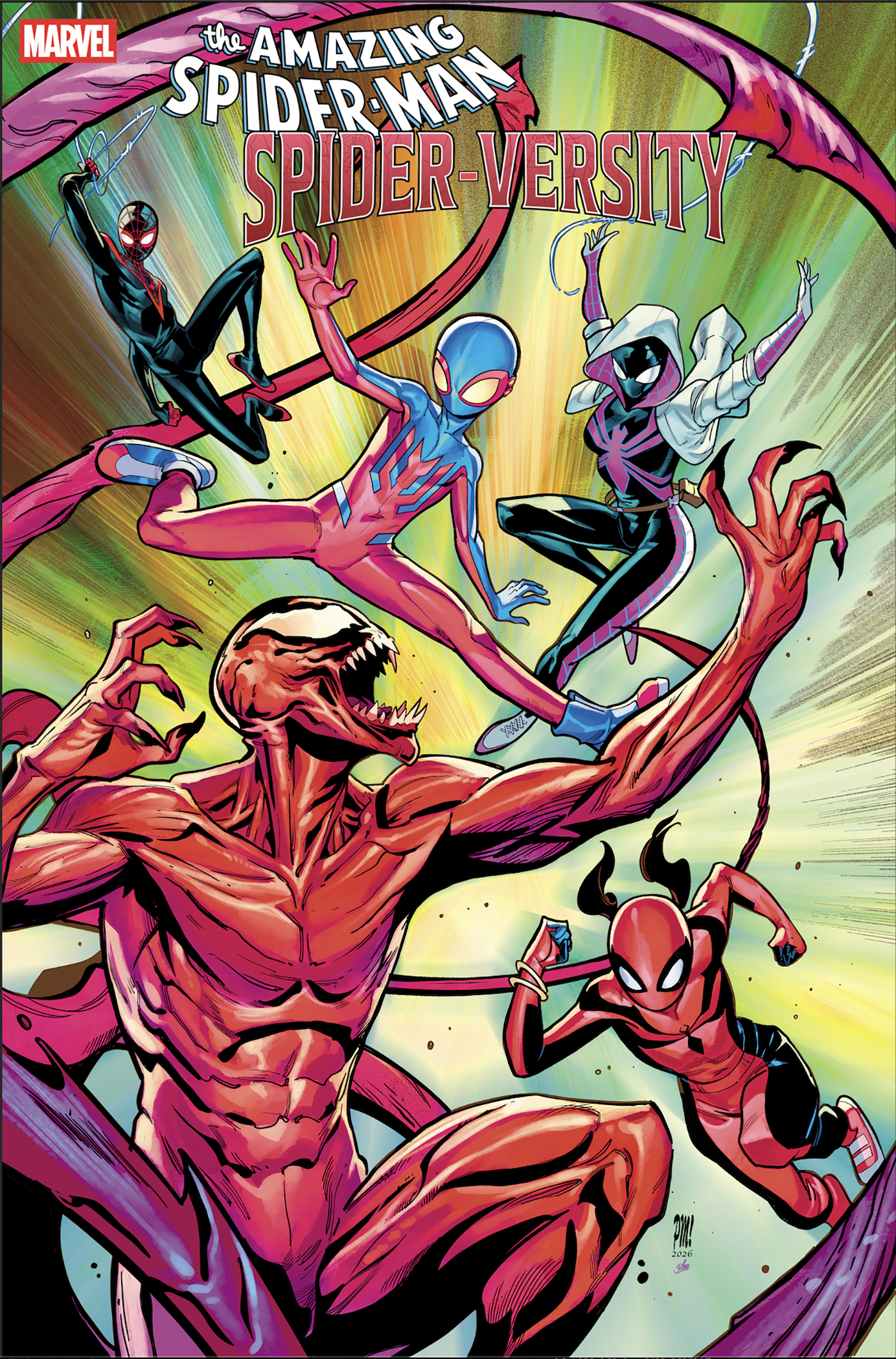 AMAZING SPIDER-MAN: SPIDER-VERSITY #3 PACO MEDINA VARIANT (6/24/2026)