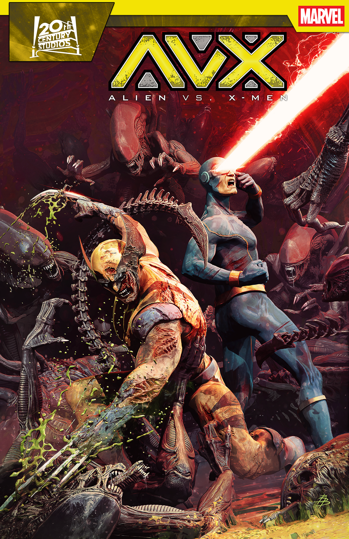 ALIEN VS. X-MEN #1 BJORN BARENDS VARIANT (9/30/2026)