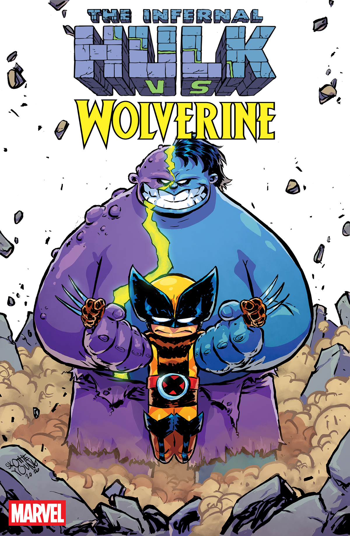 INFERNAL HULK VS. WOLVERINE #1 SKOTTIE YOUNG VARIANT (9/23/2026)