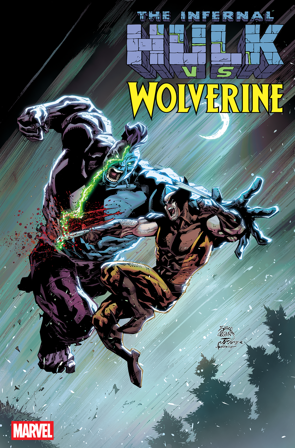 INFERNAL HULK VS. WOLVERINE #1 RYAN STEGMAN VARIANT (9/23/2026)