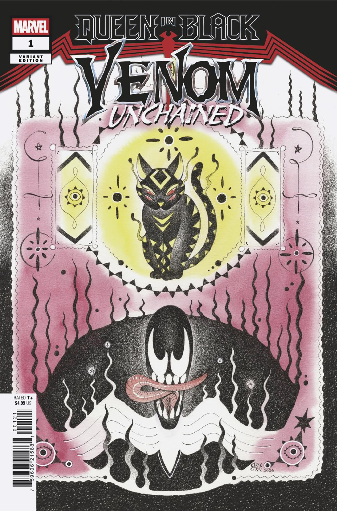 QUEEN IN BLACK: VENOM UNCHAINED #1 PEACH MOMOKO VARIANT (8/5/2026)