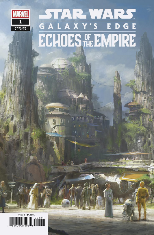 STAR WARS: GALAXY'S EDGE - ECHOES OF THE EMPIRE #1 ERIK TIEMENS CONCEPT ART VARIANT (4/22/2026)