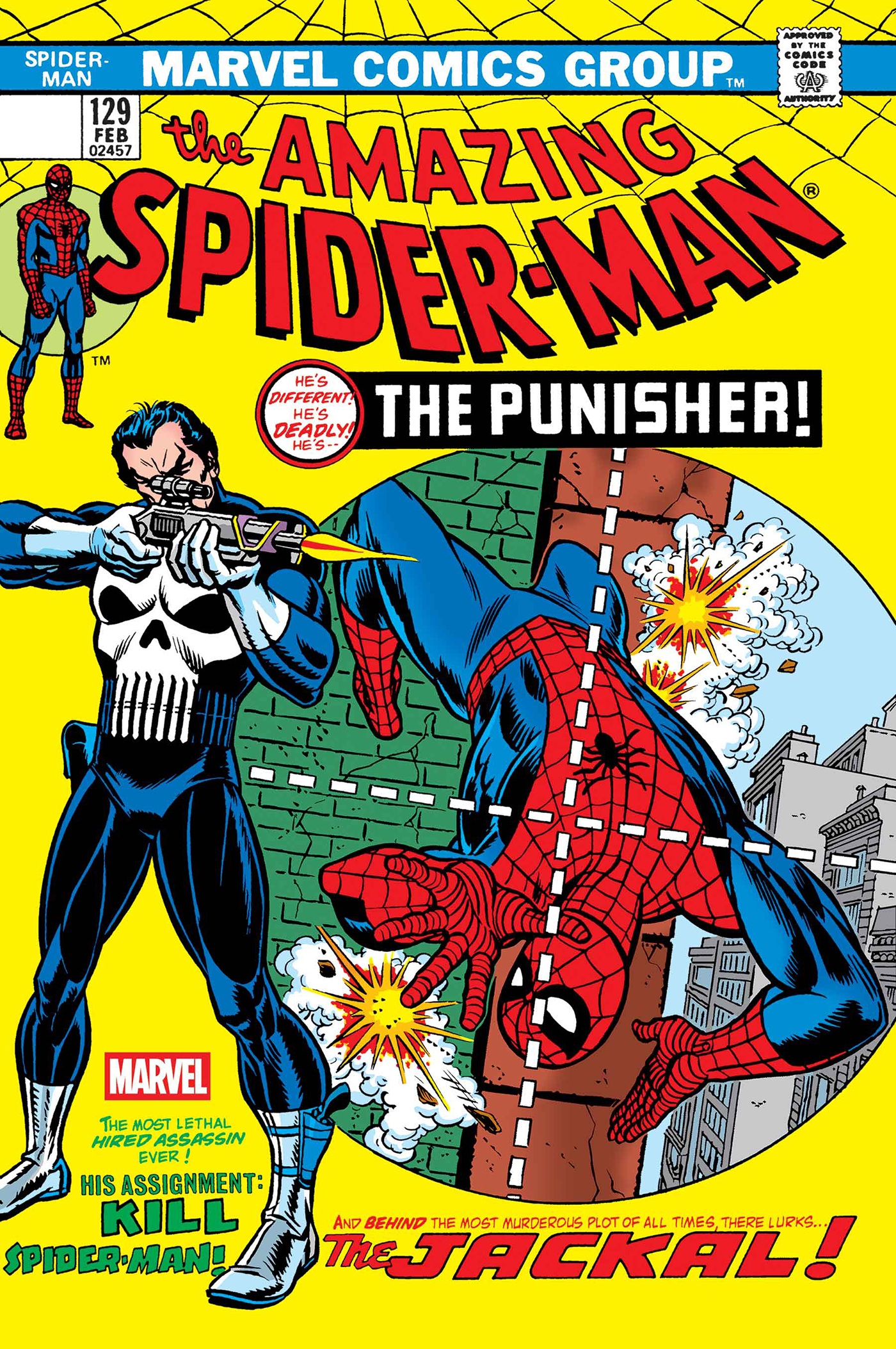 AMAZING SPIDER-MAN #129 FACSIMILE EDITION [NEW PRINTING 2] (7/8/2026)