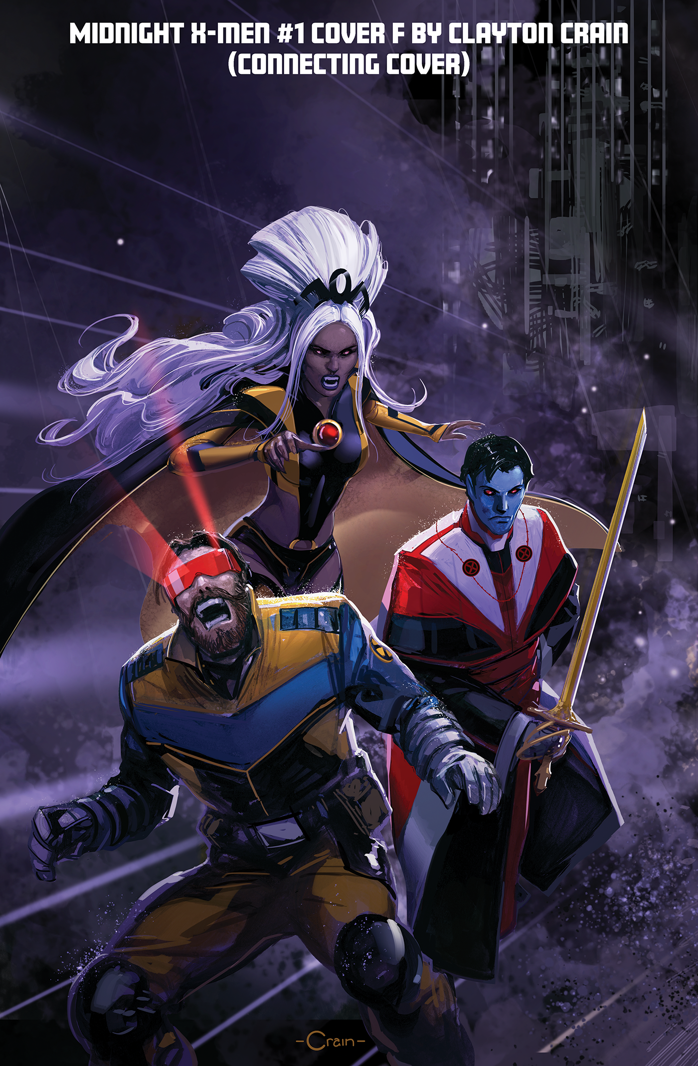 MIDNIGHT X-MEN #1 COVER F CLAYTON CRAIN 3-PART CONNECTING VARIANT (10/7/2026)