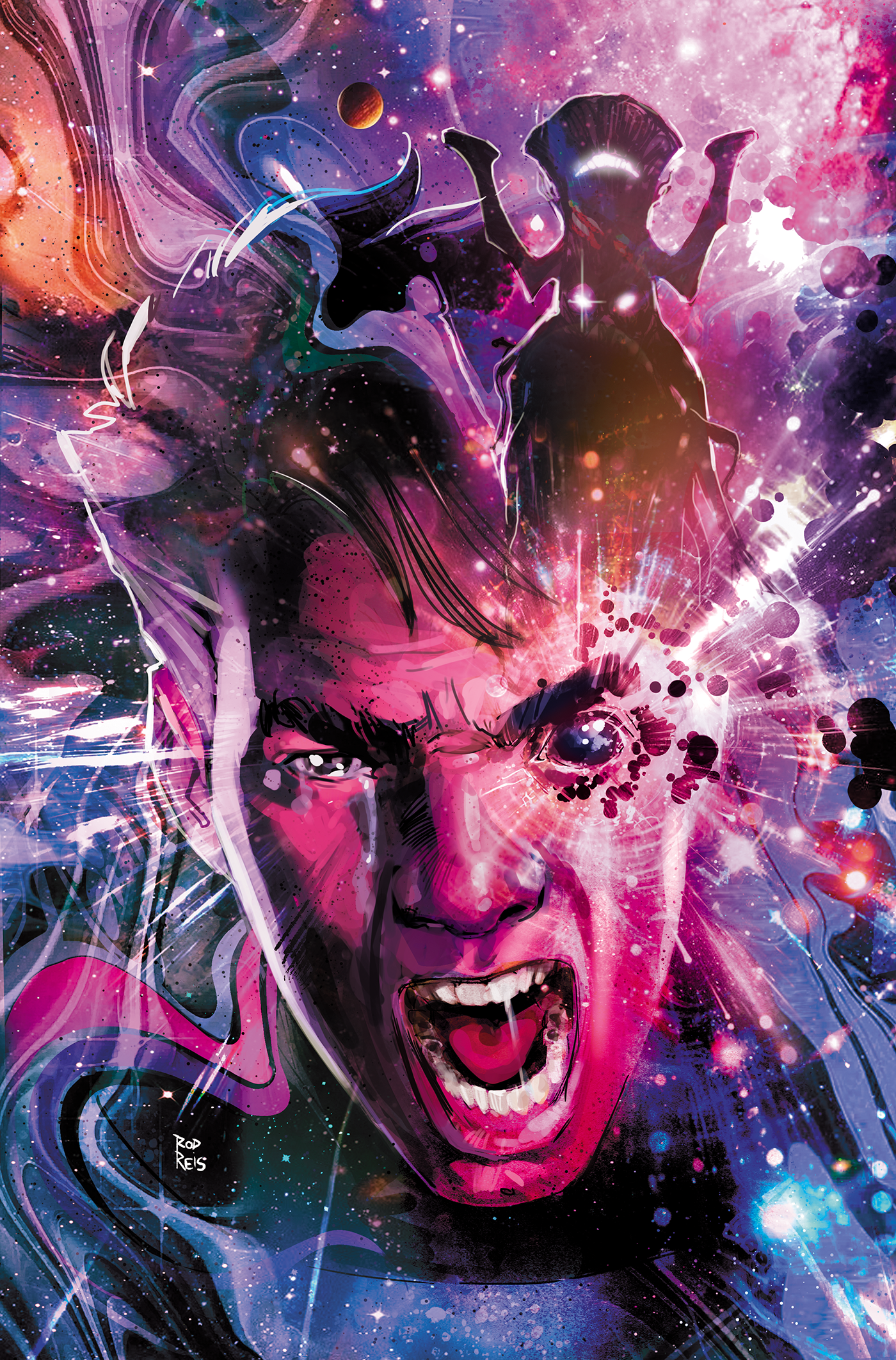 MIDNIGHT FANTASTIC FOUR #1 COVER I ROD REIS VARIANT (10/7/2026)