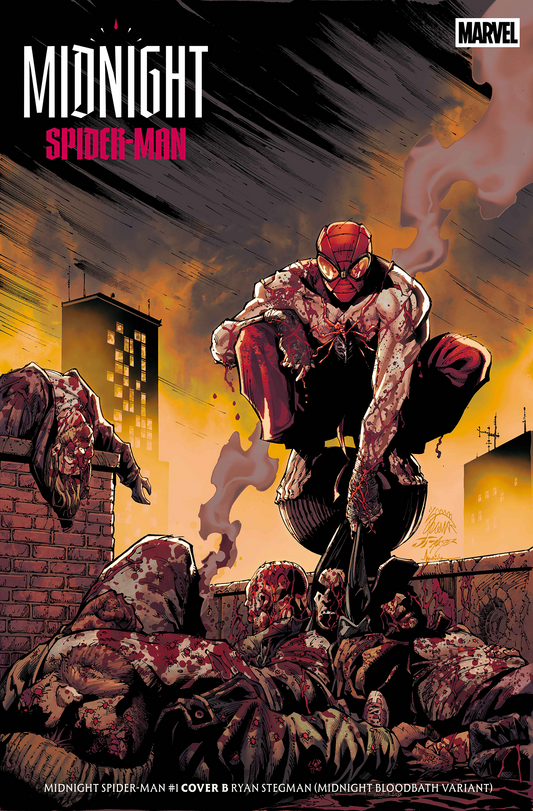 MIDNIGHT SPIDER-MAN #1 COVER B RYAN STEGMAN MIDNIGHT BLOODBATH VARIANT (10/7/2026)