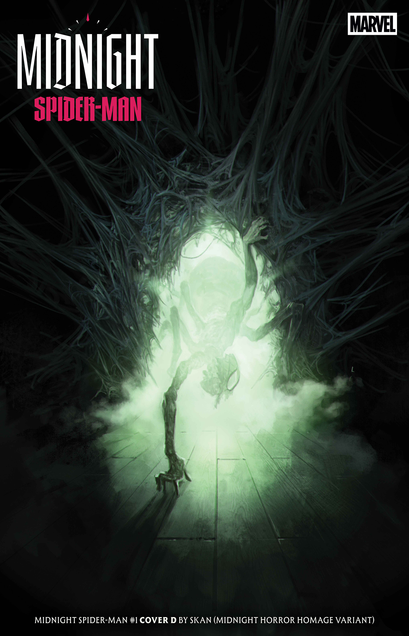 MIDNIGHT SPIDER-MAN #1 COVER D SKAN MIDNIGHT HORROR HOMAGE VARIANT (10/7/2026)