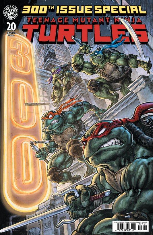 Teenage Mutant Ninja Turtles #20: 300th Issue Special Cover A (Williams II) (7/22/2026)