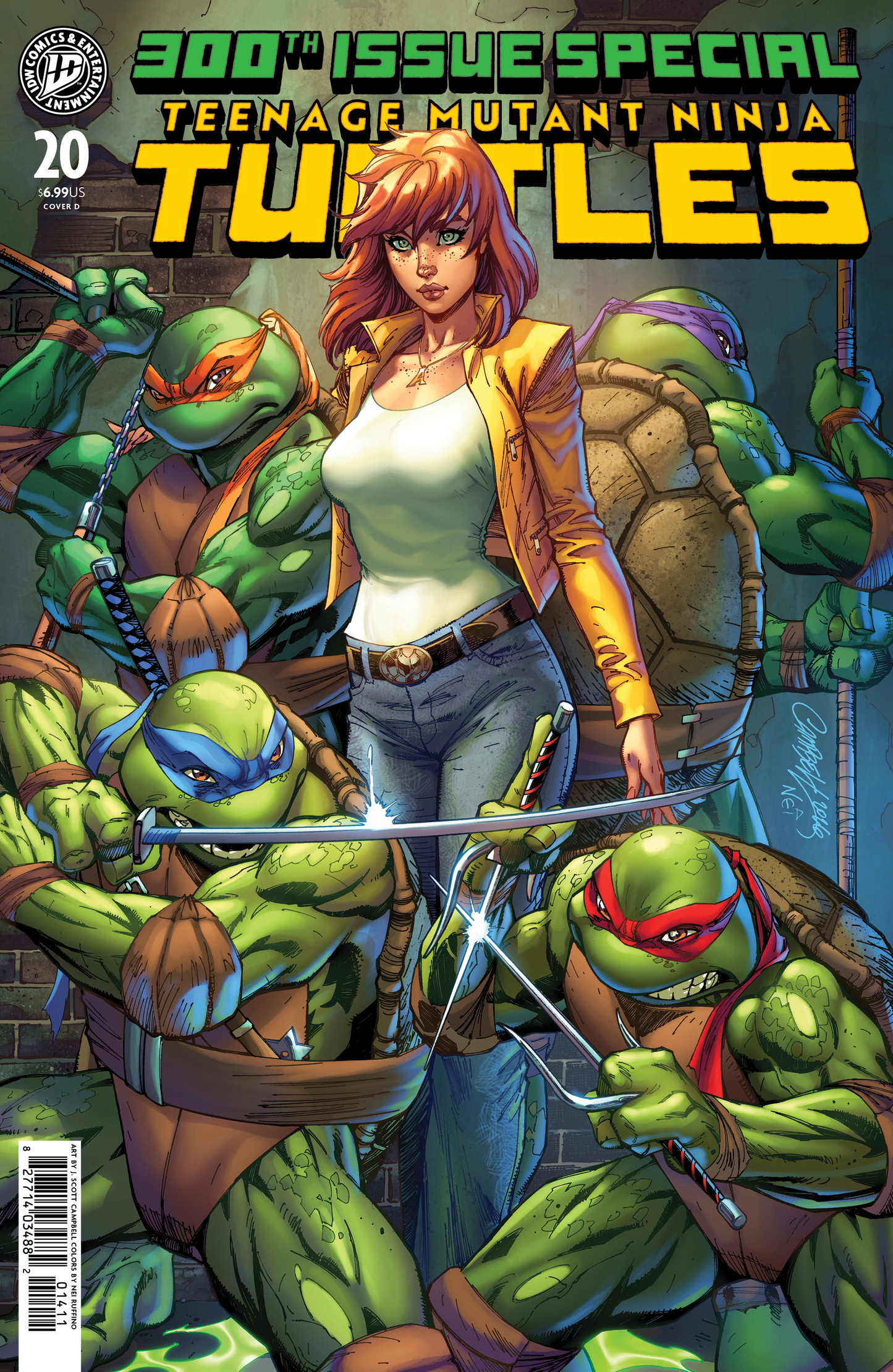 Teenage Mutant Ninja Turtles #20: 300th Issue Special Variant D (Campbell) (7/22/2026)