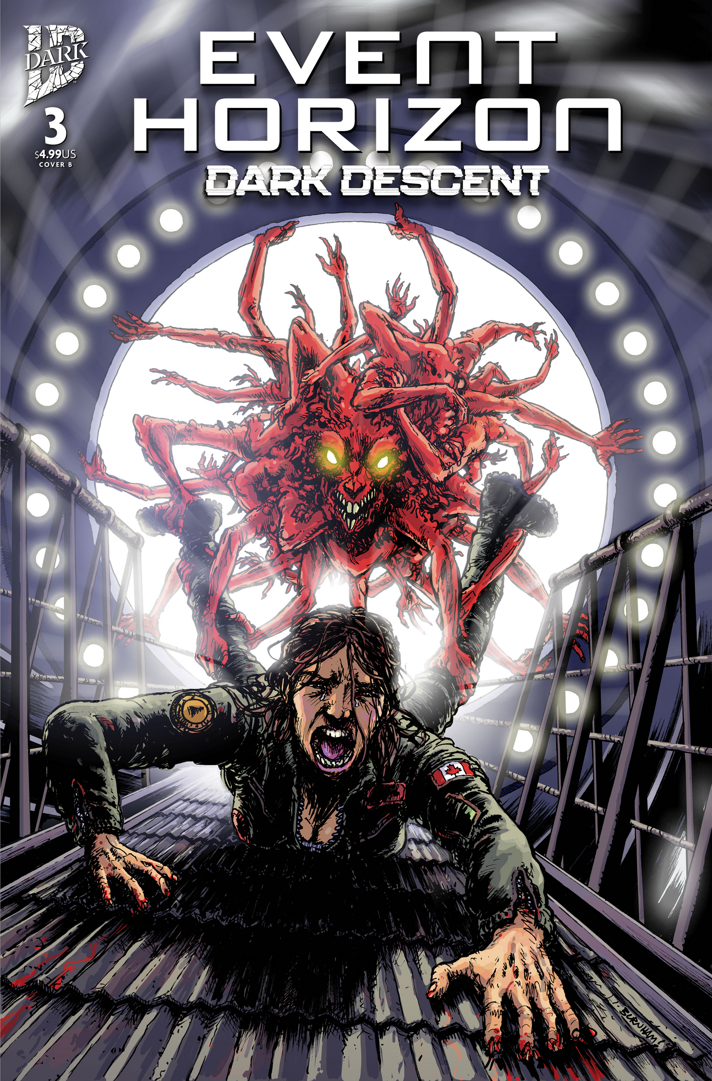 Event Horizon: Dark Descent #3 Variant B (Burnham) (11/12/2025)